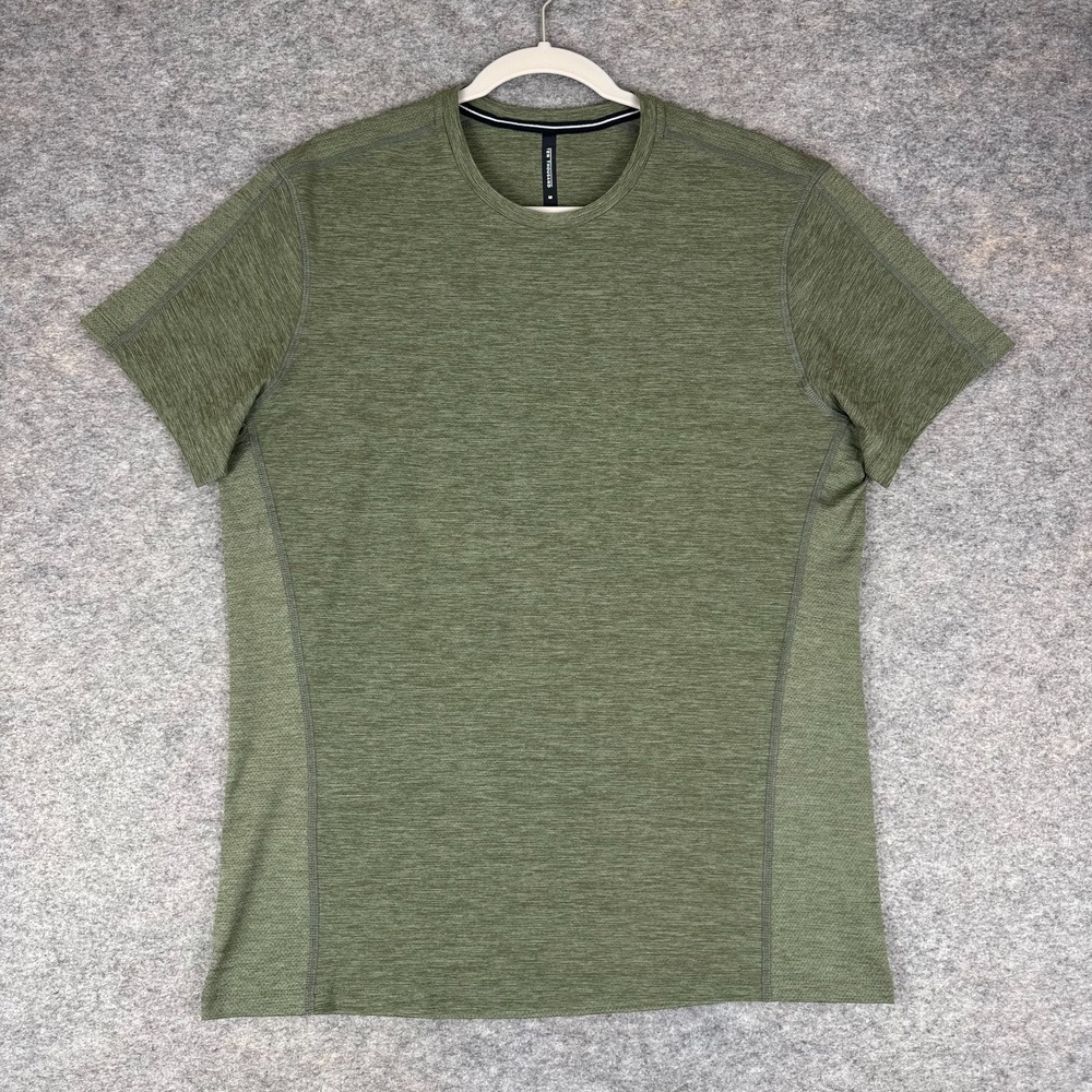 Ten Thousand The Versatile Shirt T-Shirt Polyester Stretch Green Mens Medium M